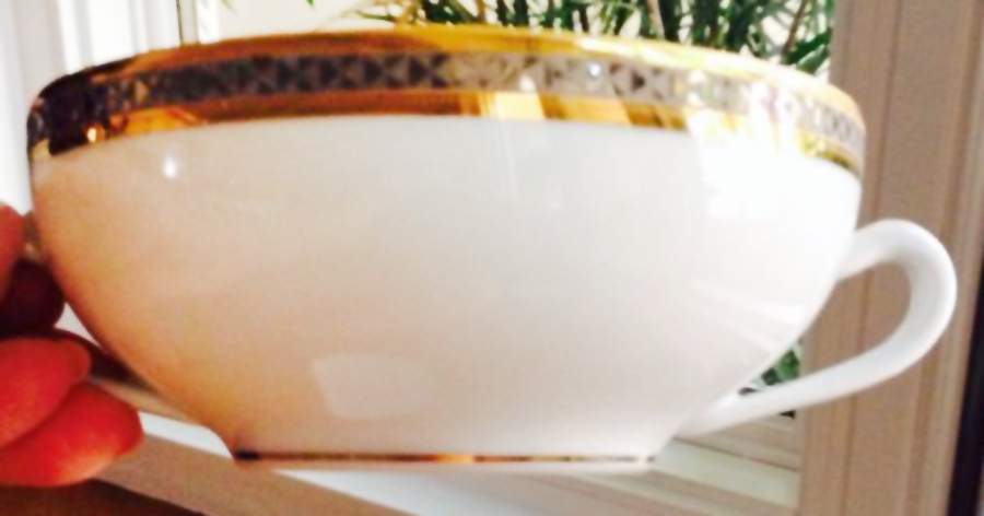 Kephren Flat Cream Soup Bowl by Tharaud-1