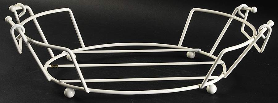 Rose Metal Stand for 11" Oval Baker by Temp-Tations-1