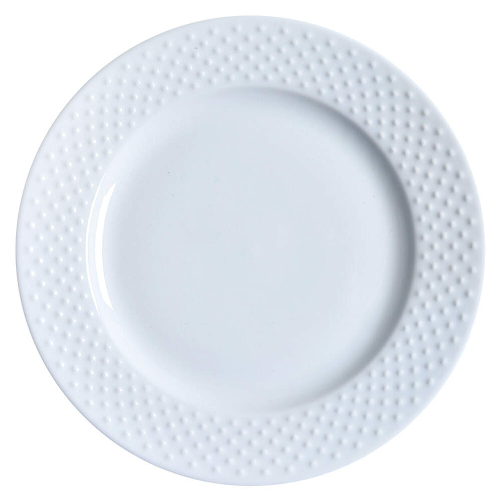 All Over Beaded Salad Plate by Threshold-1