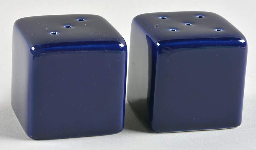 Nova Cobalt Blue (Navy) Salt & Pepper Set by Ten Strawberry Street-1