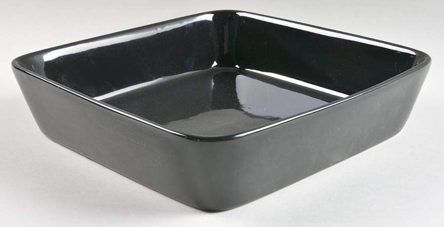 Nova Black 9" Square Baker by Ten Strawberry Street-1