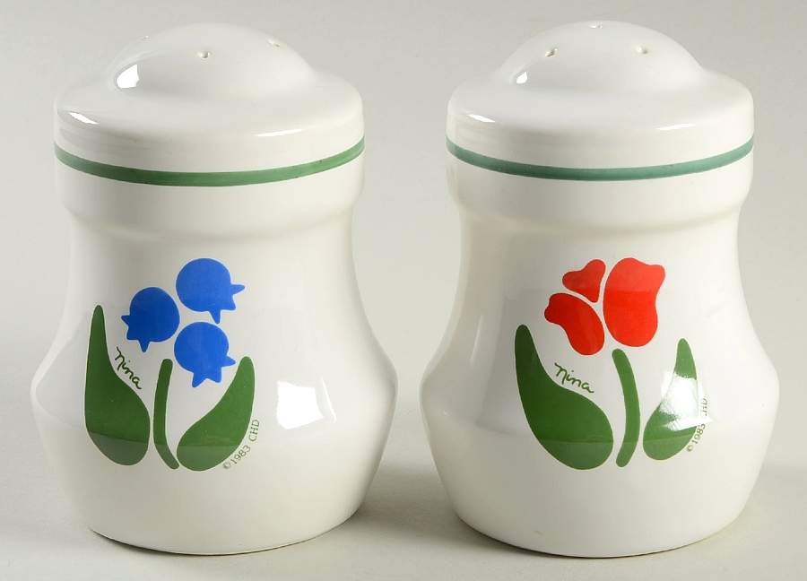 Nina Salt & Pepper Set by Treasure Craft-1