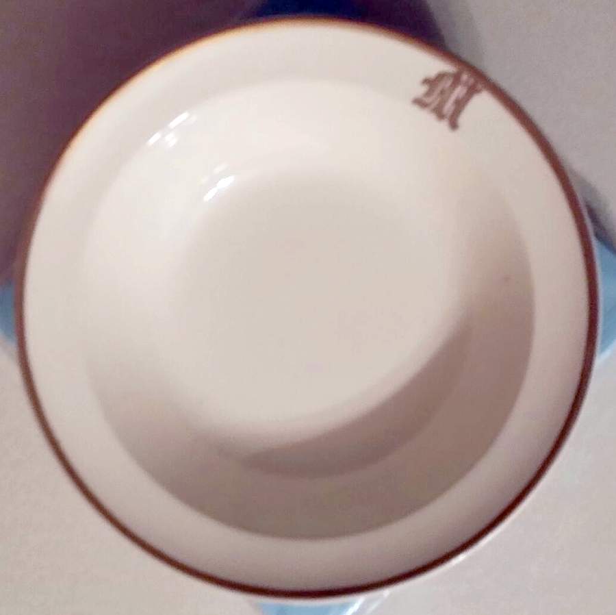 1034 1-2 Rim Soup Bowl by Taylor, Smith & Taylor (Ts&T)-1