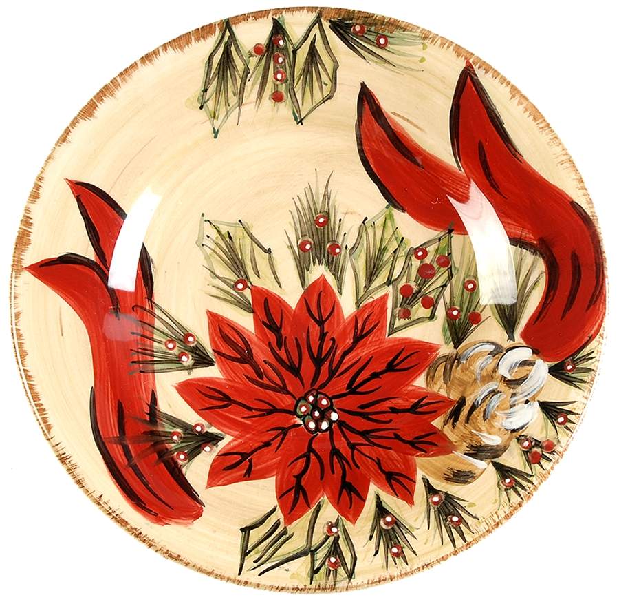 Christmas Carol Salad Plate by Tabletops Unlimited-1