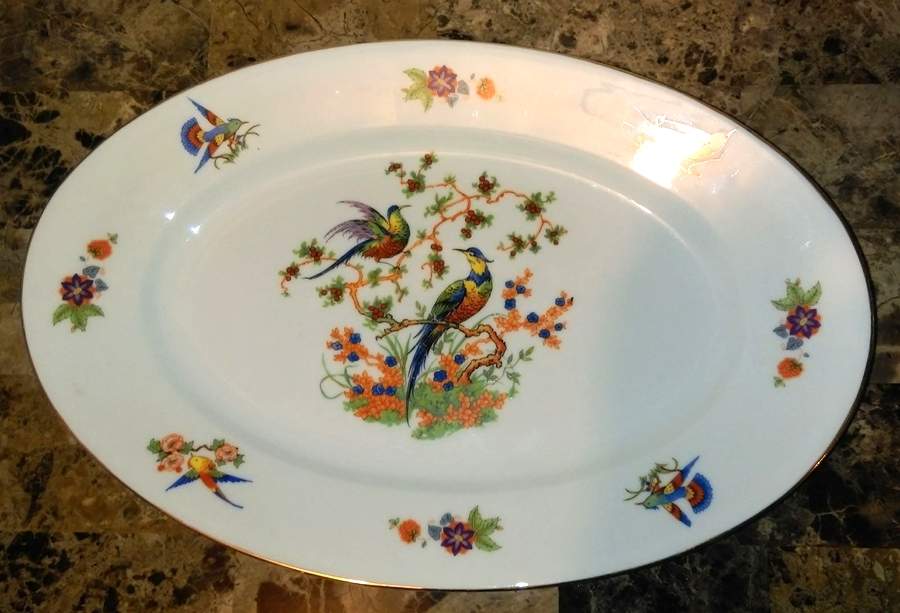 Estey 12" Oval Serving Platter by Thomas-1