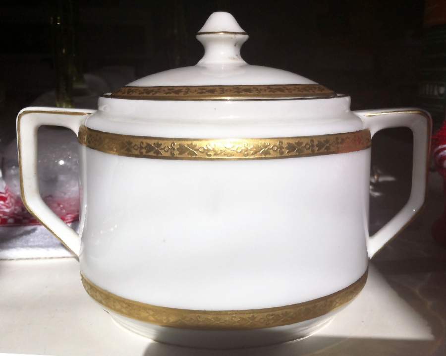 13193 Sugar Bowl & Lid by Tirschenreuth-1