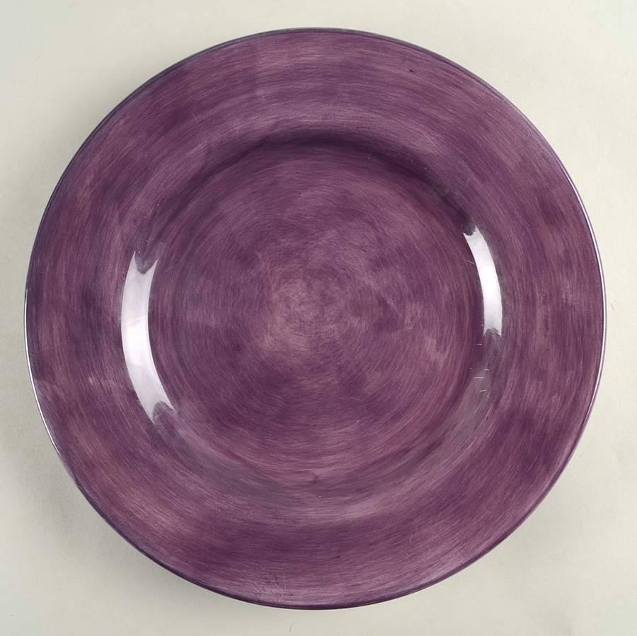Corsica Lavender (Light Purple) 12" Chop Plate (Round Platter) by Tabletops Unlimited-1