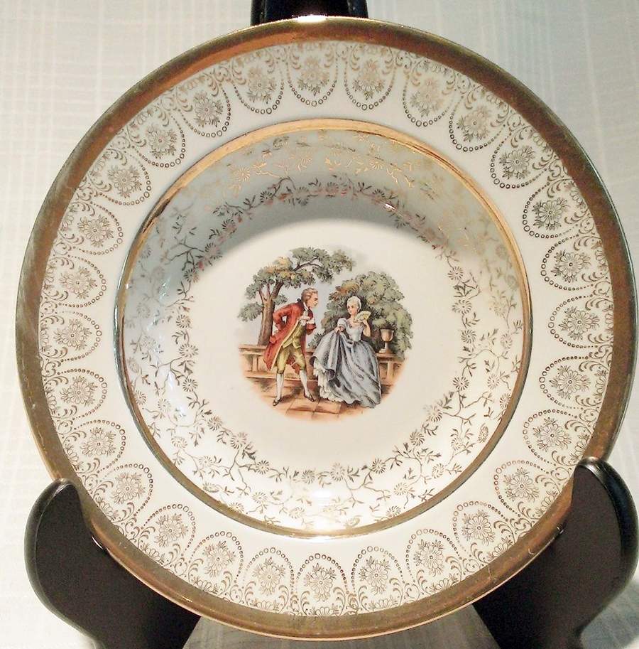 TST1081 Rim Soup Bowl by Taylor, Smith & Taylor (Ts&T)-1