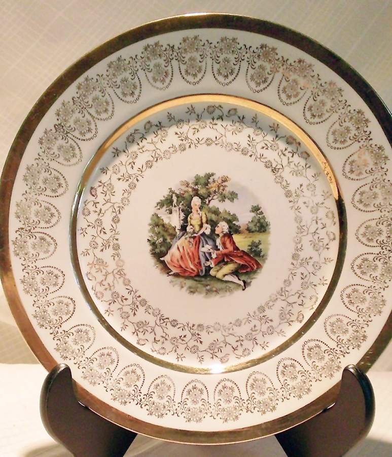 TST1081 Dinner Plate by Taylor, Smith & Taylor (Ts&T)-1