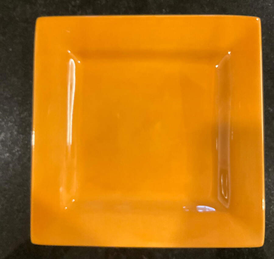 Espana Butterscotch Square Dinner Plate by Tabletops Unlimited-1