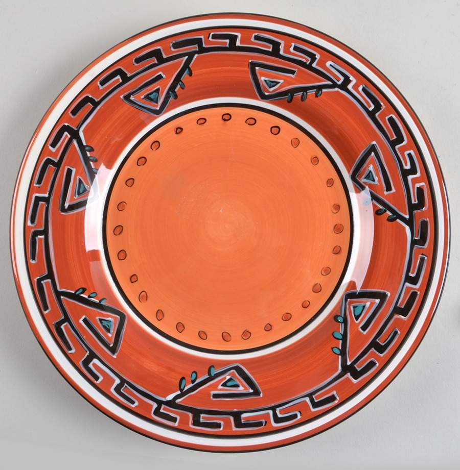 Hopi Dinner Plate by Tabletops Unlimited-1