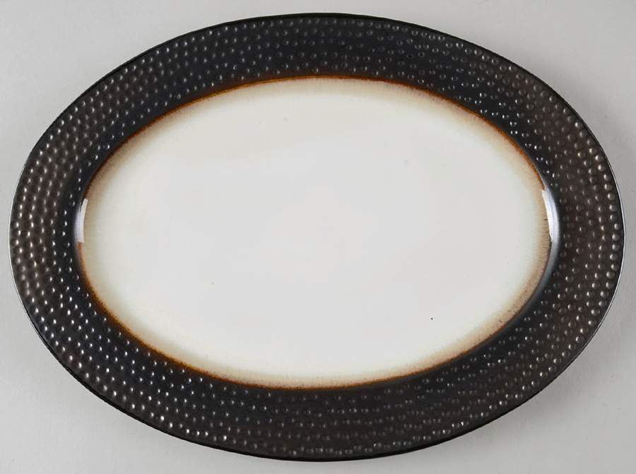 Barnet Bronze 12" Oval Serving Platter by Threshold-1