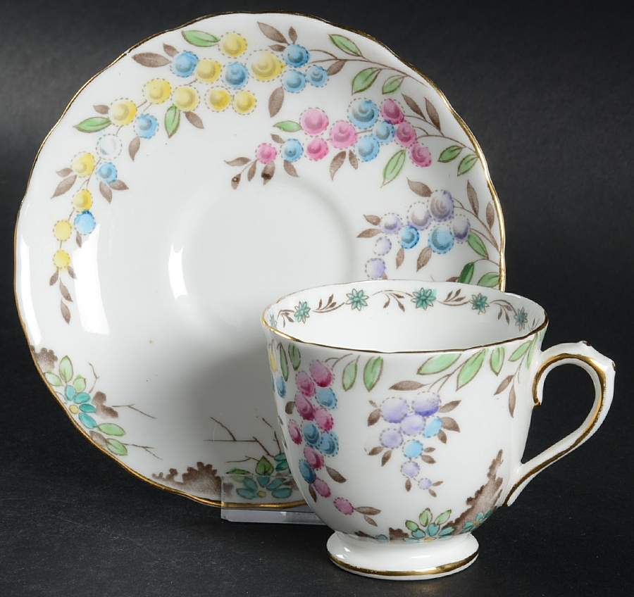 C8344 Footed Demitasse Cup & Saucer Set by Tuscan - Royal Tuscan-1