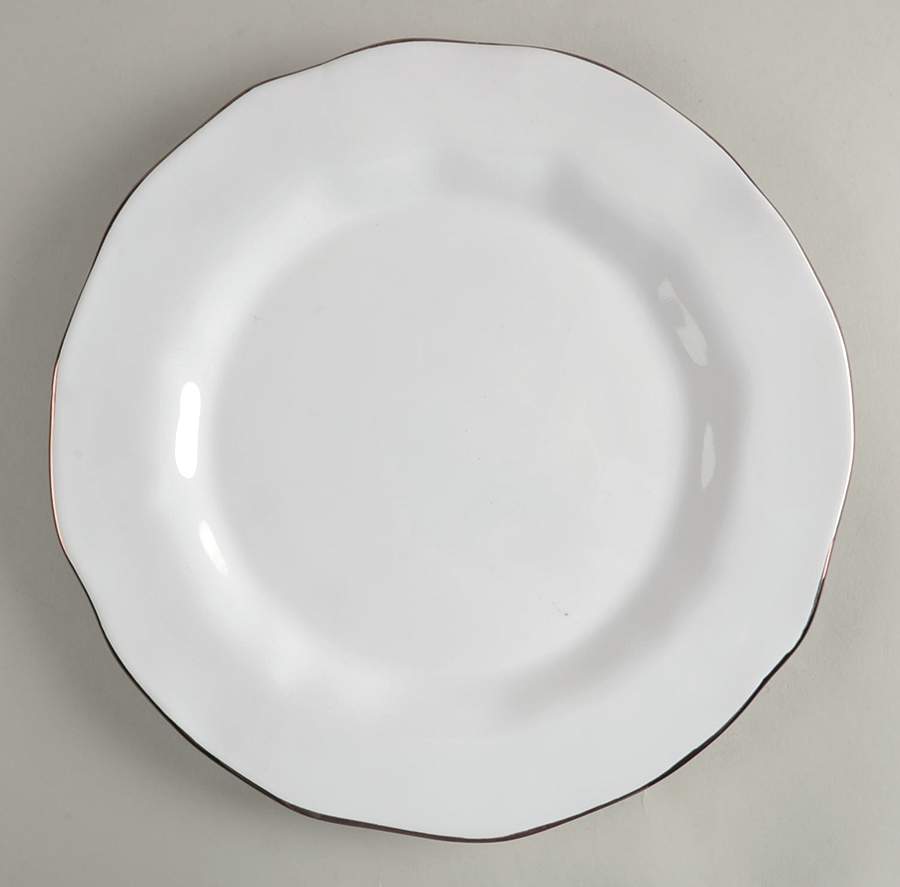 T1A4 (Bronze Trim) 12" Chop Plate (Round Platter) by Ceramiche Tadinate-1