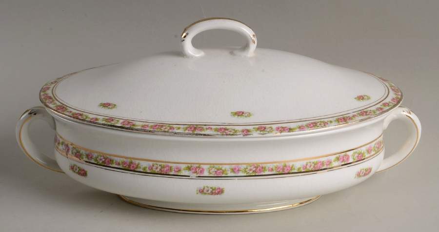 7057 Oval Covered Vegetable by Taylor, Smith & Taylor (Ts&T)-1