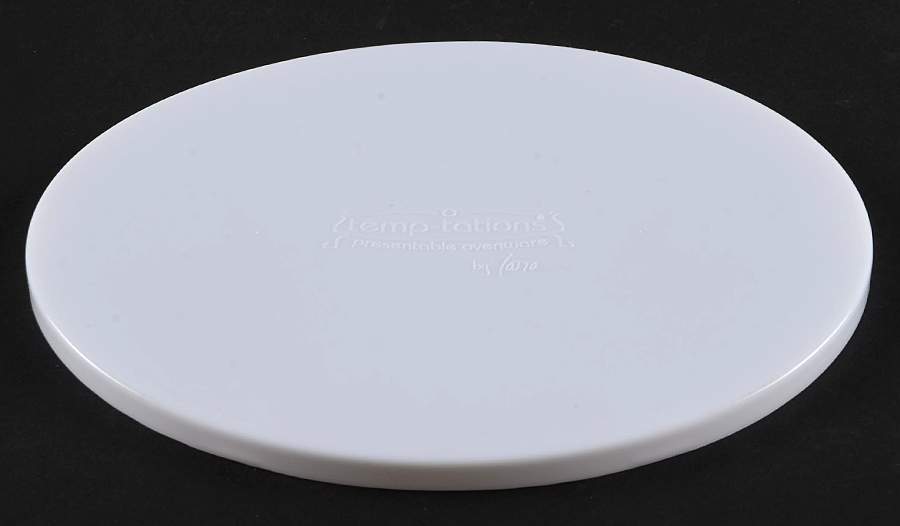 Harvest Bounty Plastic Lid for 10" Oval Divided Baker by Temp-Tations-1