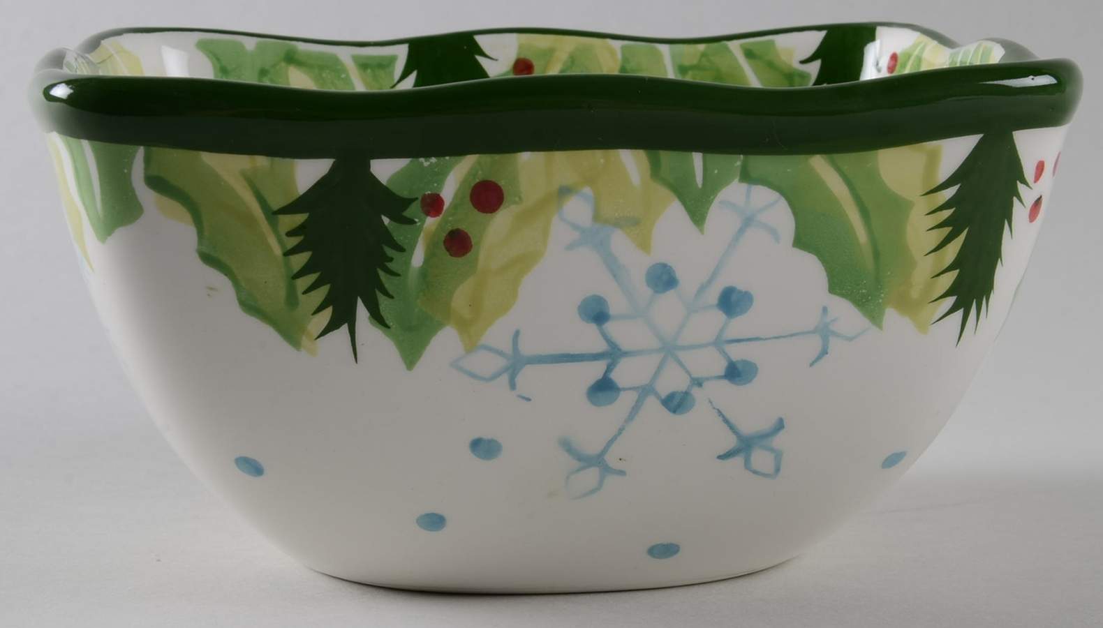 Hometown Christmas 7" Square Mixing Bowl by Temp-Tations-1