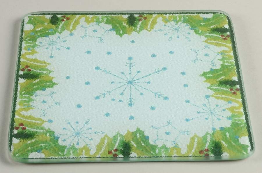 Hometown Christmas Glass Trivet for 7" Square Baker by Temp-Tations-1