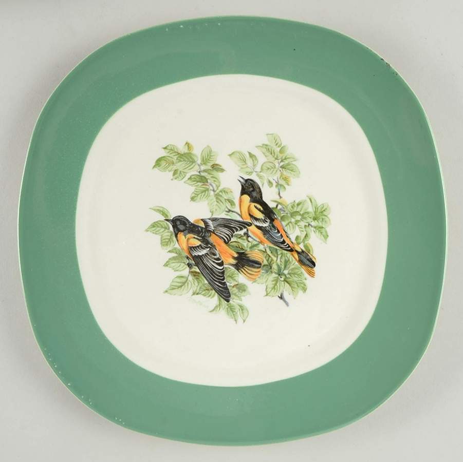 TST785 Dinner Plate by Taylor, Smith & Taylor (Ts&T)-1