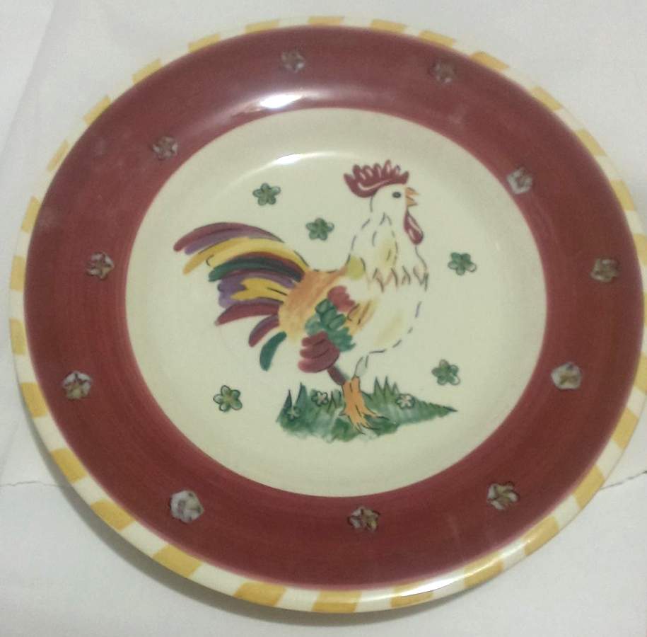 Morning Glory Dinner Plate by Tabletops Unlimited-1