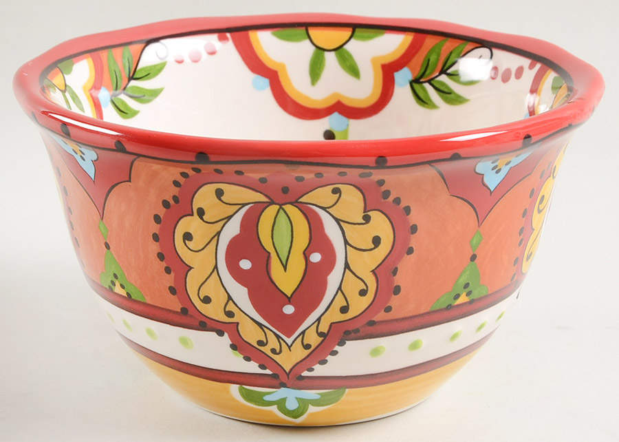 Bocca Red Soup/Cereal Bowl by Tabletops Unlimited-1