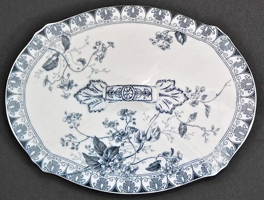 Rosaline Lid for Oval Vegetable by Thomas Booth-1
