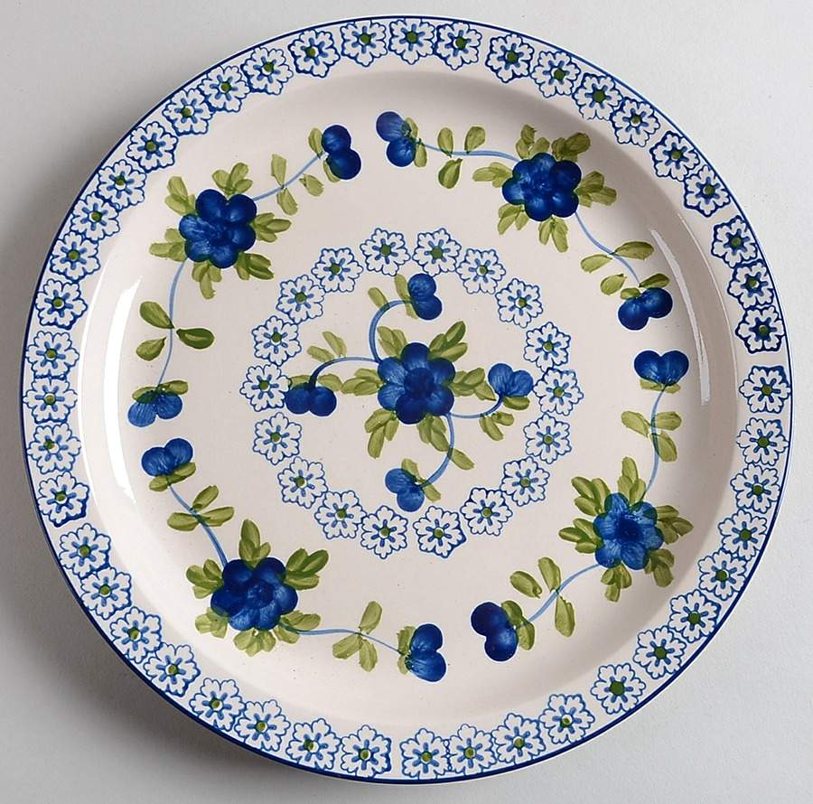 Nicolette Dinner Plate by Tabletops Unlimited-1