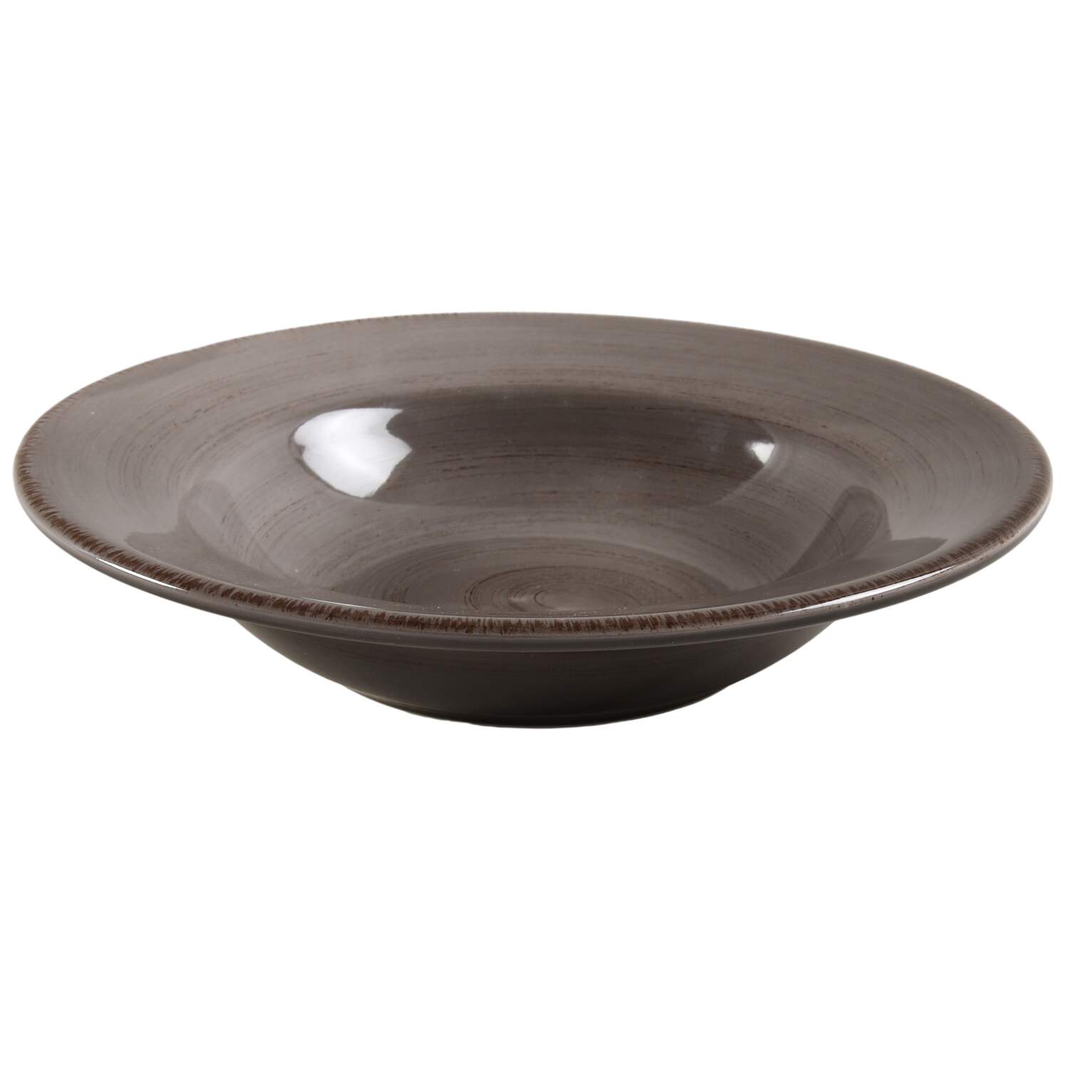 Sonoma Warm Gray Large Rim Soup Bowl by Tag Ltd-1
