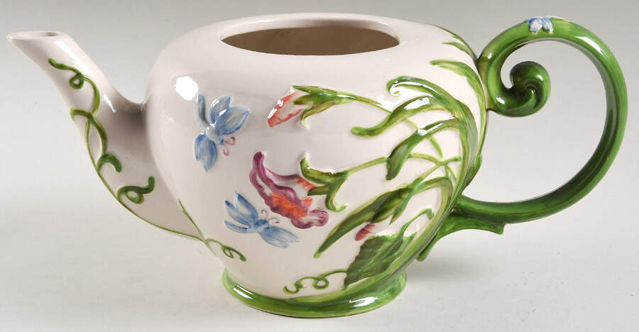 Dragonfly Teapot No Lid by Temp-Tations-1
