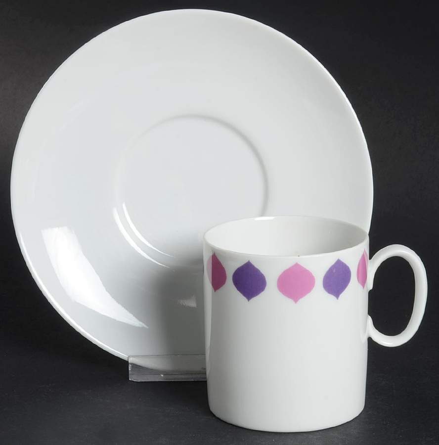 THO582 Flat Cup & Saucer Set by Thomas-1