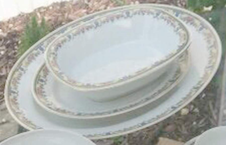 TRV845 16" Oval Serving Platter by Tressemanes & Vogt-1