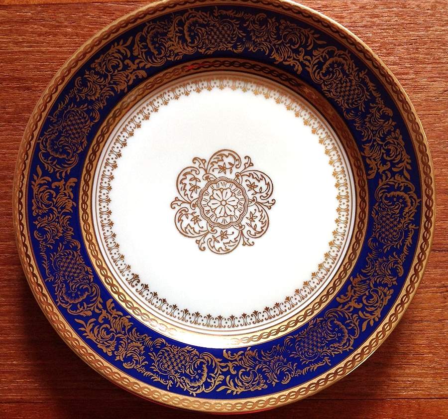 01-153 Blue Salad Plate by Thomas-1