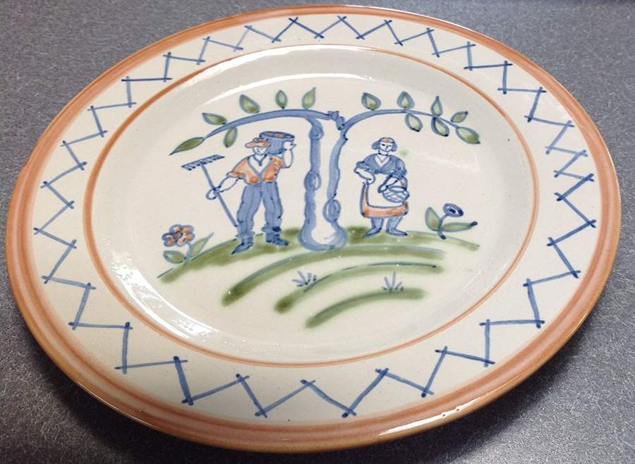 TAY15 Dinner Plate by John B Taylor-1