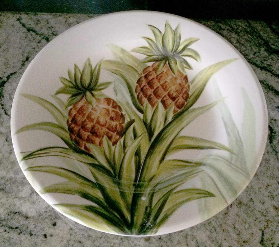 Maui Melamine Salad Plate by Tabletops Unlimited-1