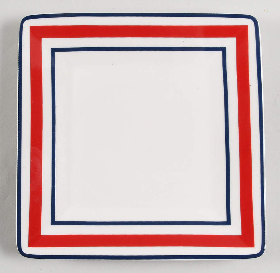 Gift Collection Square Appetizer Plate by Tommy Hilfiger-1