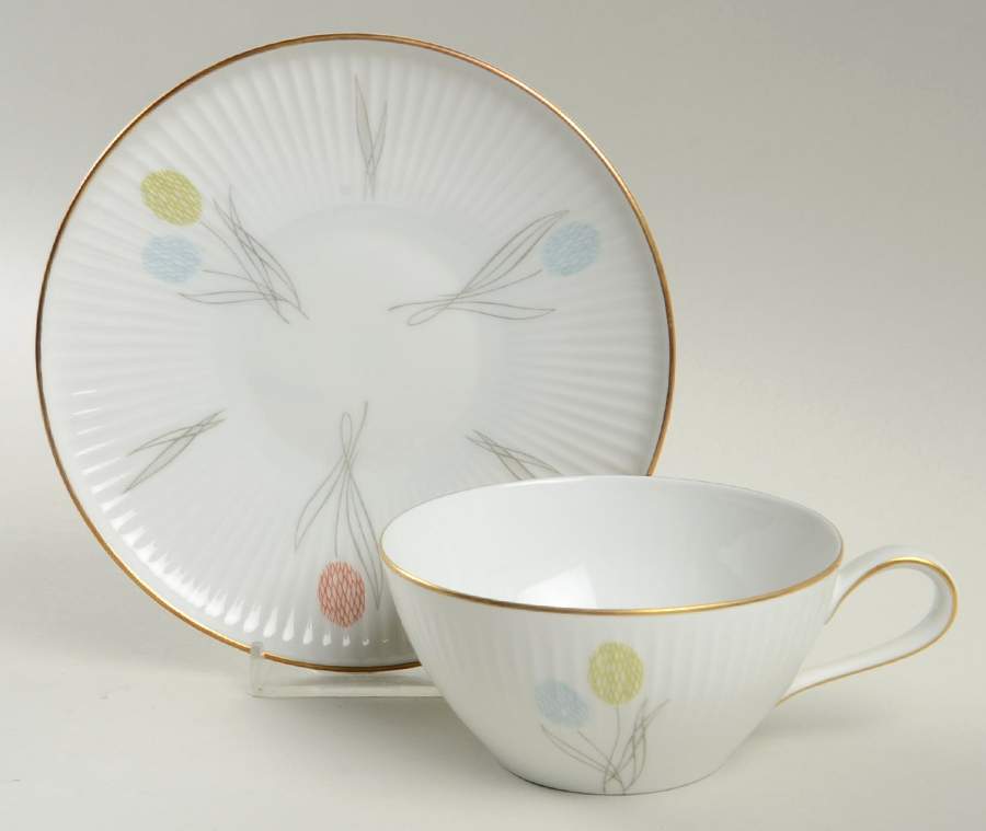 7559 Flat Cup & Saucer Set by Thomas-1