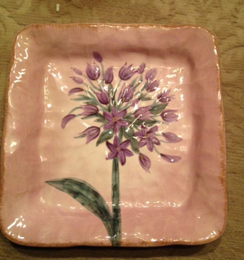 Flower Gisella Salad Plate by Tabletops Unlimited-1