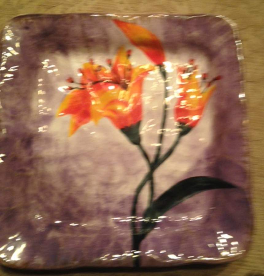 Flower Gisella Salad Plate by Tabletops Unlimited-1