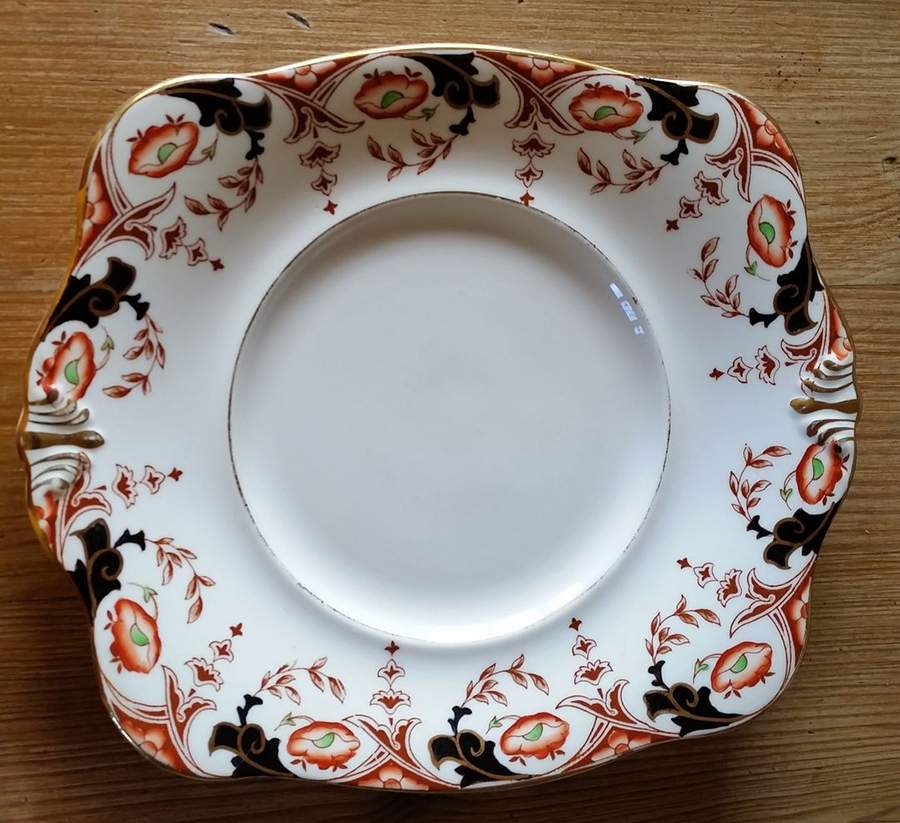 TUS206 Handled Cake Plate by Tuscan - Royal Tuscan-1