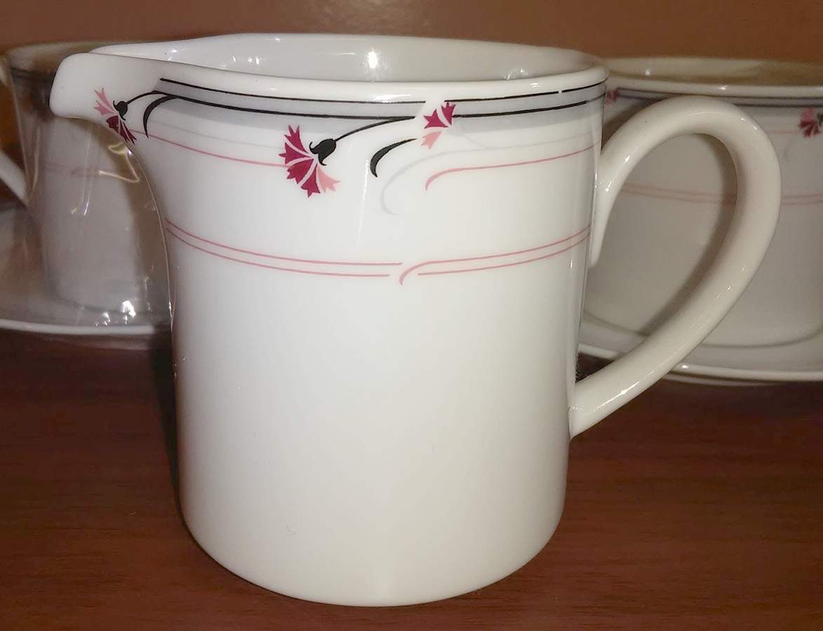 Petit Point Creamer by Town House China-1