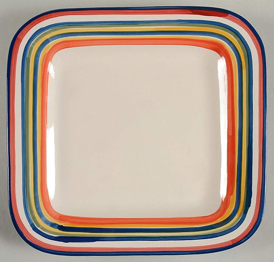 Havana Square Dinner Plate by Tabletops Unlimited-1