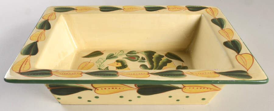 Birds of Paradise 11" Rectangular Baker by Temp-Tations-1