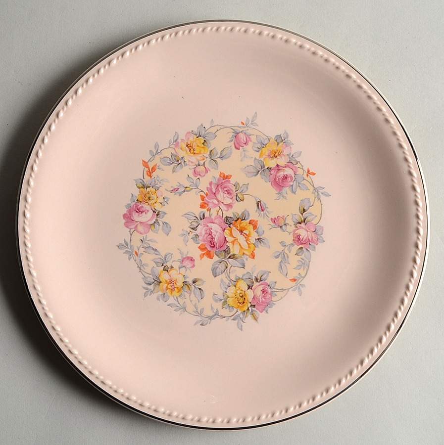 TST1115 Luncheon Plate by Taylor, Smith & Taylor (Ts&T)-1