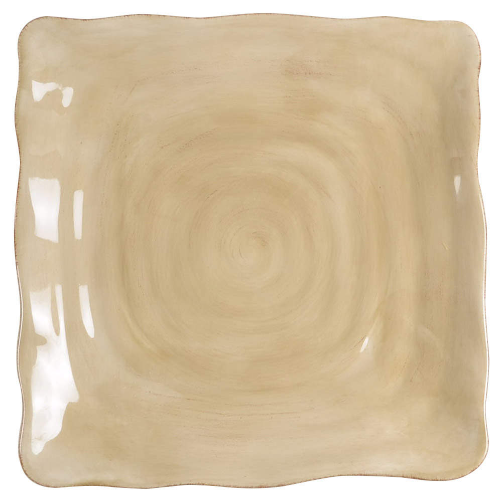 Campagnolo Oatmeal Square Dinner Plate by Tabletops Unlimited-1