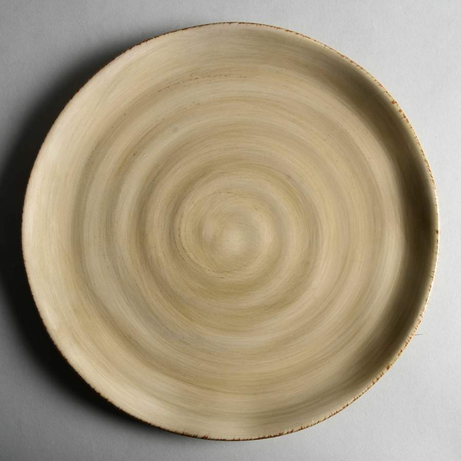 Campagnolo Oatmeal Dinner Plate by Tabletops Unlimited-1