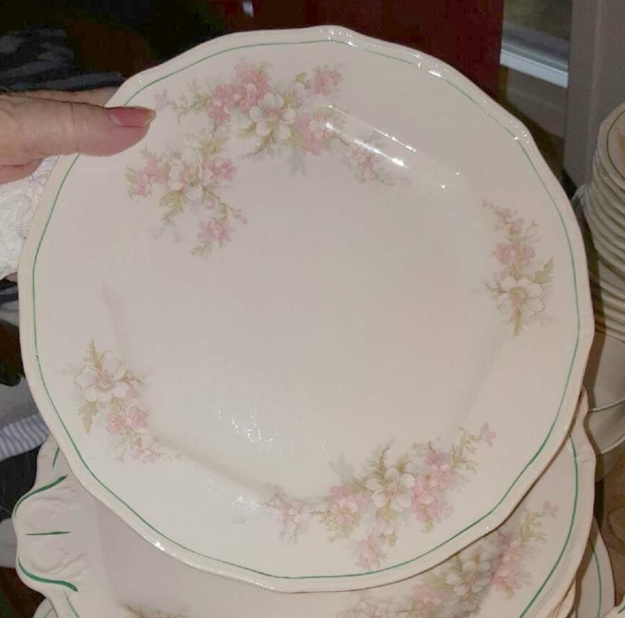 TST1122 Dinner Plate by Taylor, Smith & Taylor (Ts&T)-1