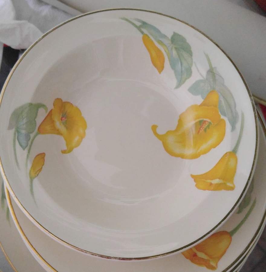 1367 Fruit/Dessert (Sauce) Bowl by Taylor, Smith & Taylor (Ts&T)-1