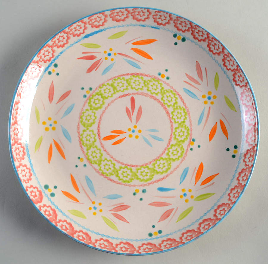 Old World Springfetti Dinner Plate by Temp-Tations-1