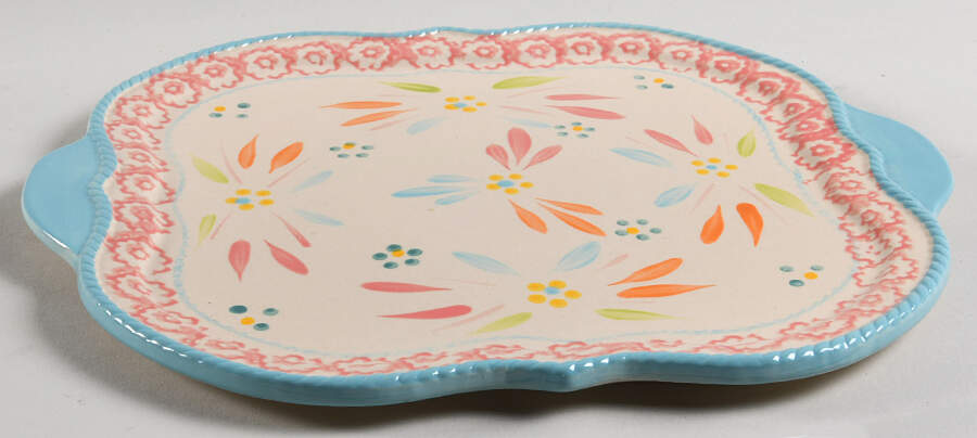 Old World Springfetti Lid for 2.5 Quart Square Casserole by Temp-Tations-1