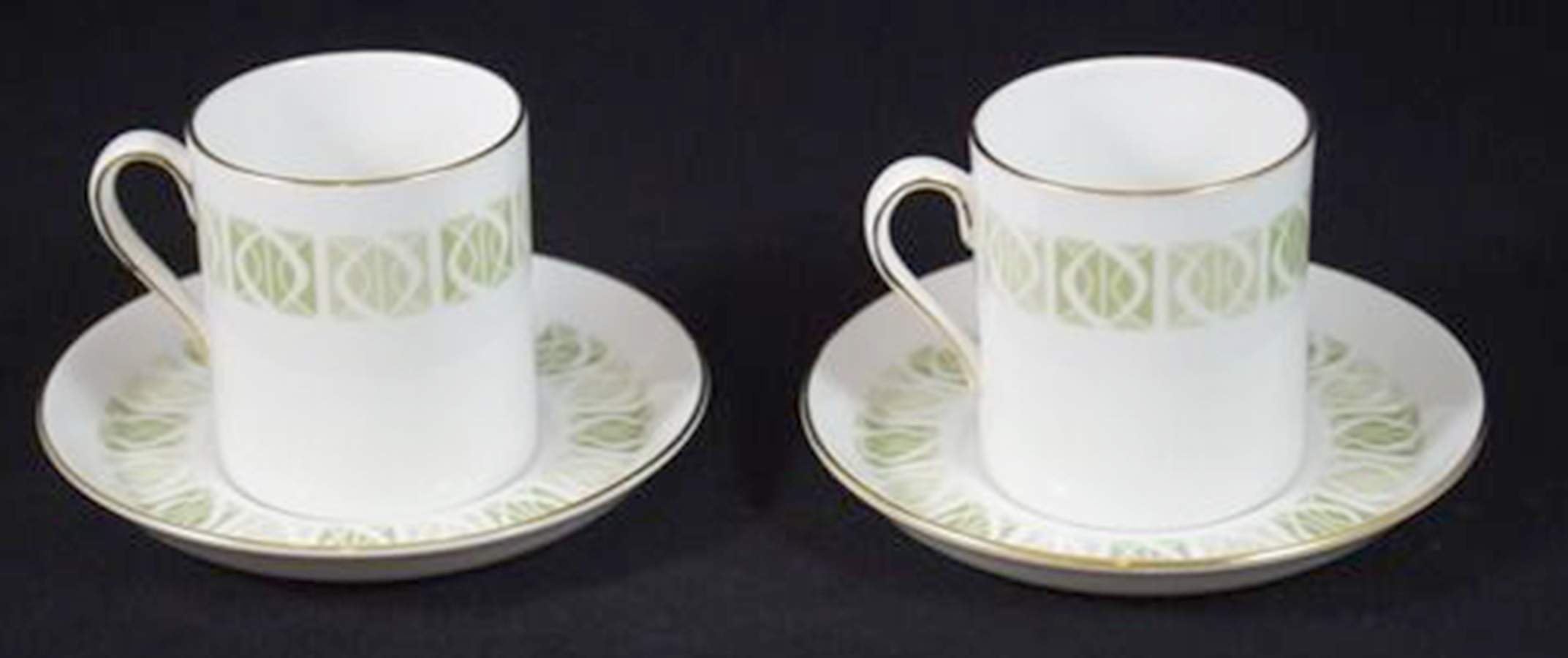 Contessa Flat Demitasse Cup & Saucer Set by Tuscan - Royal Tuscan-1